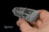 Quinta Studio QD48130 F-4D early 3D-Printed & coloured Interior on decal paper (for ZM SWS kit) 1/48